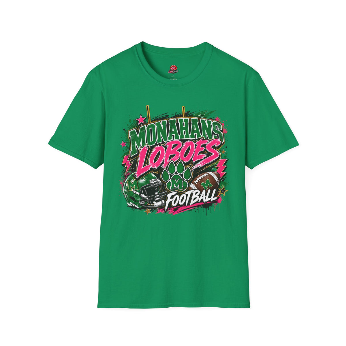 Monahans Loboes Football T-Shirt