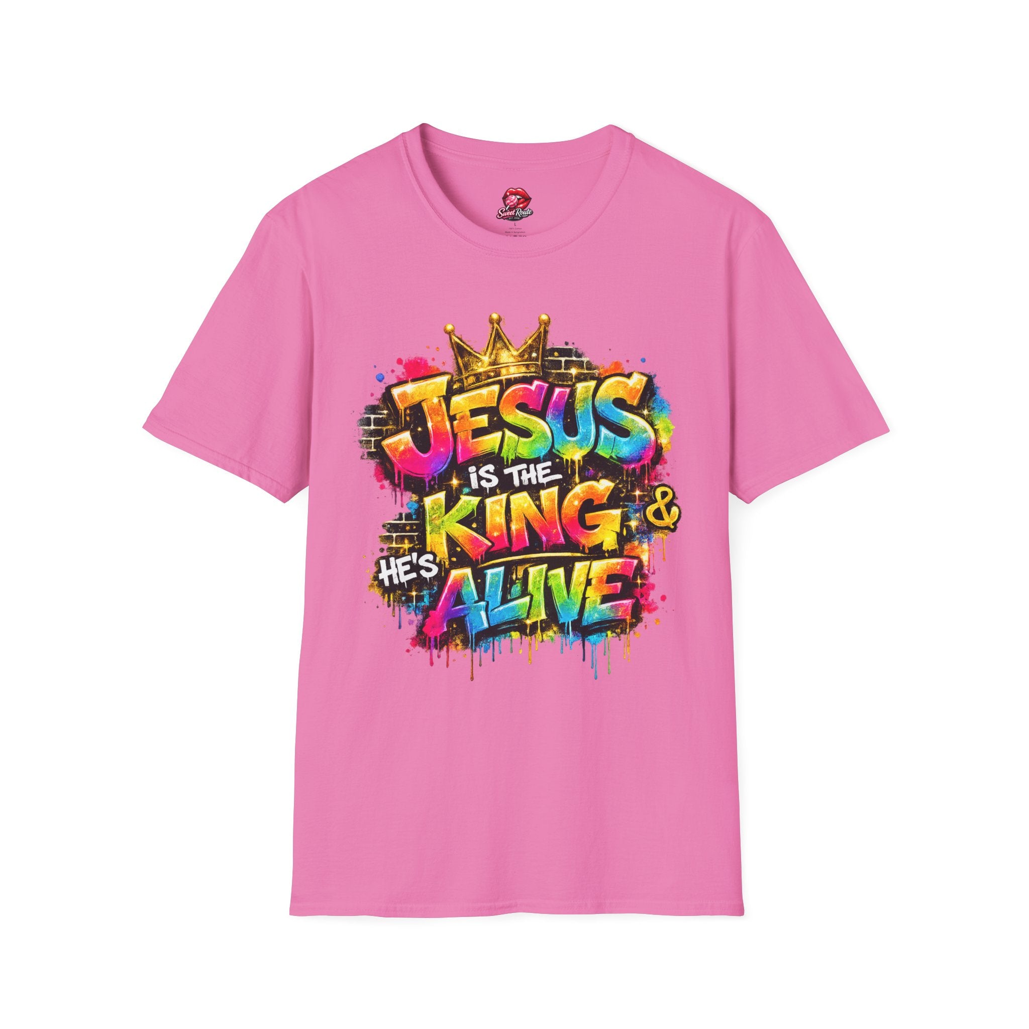 Jesus Is The King graffiti T-Shirt