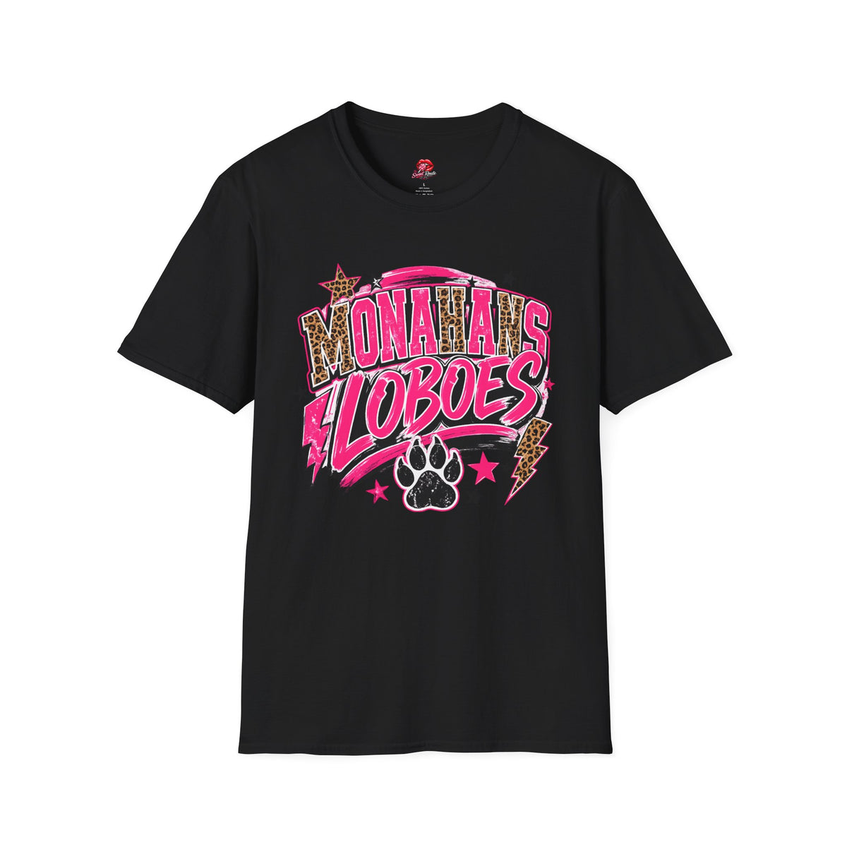 Monahans Loboes Leopard Paw T‑Shirt