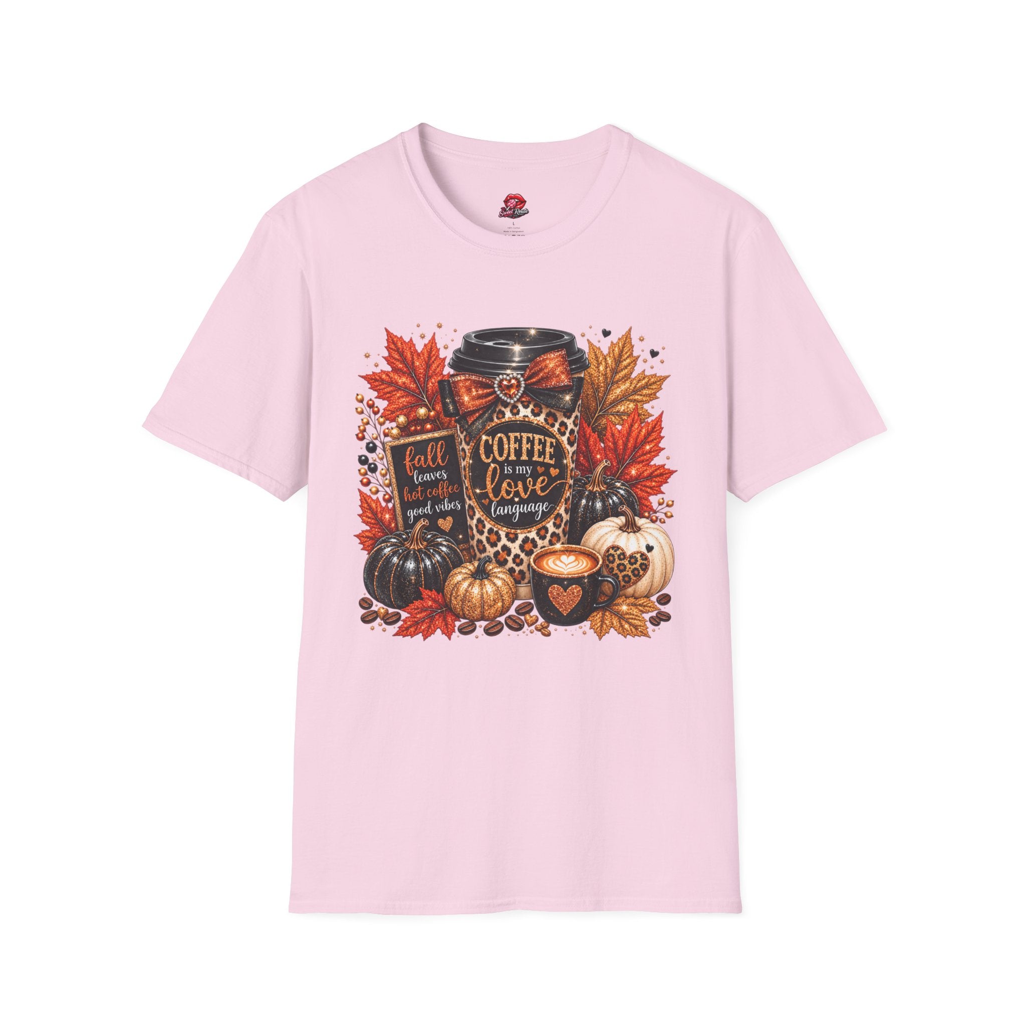 Coffee Is My Love Language Fall T-Shirt
