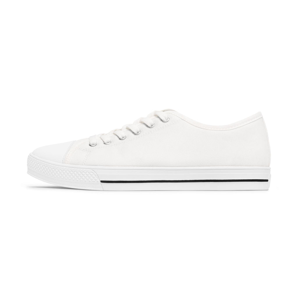 Sweet Route White Women's Low Top Sneakers