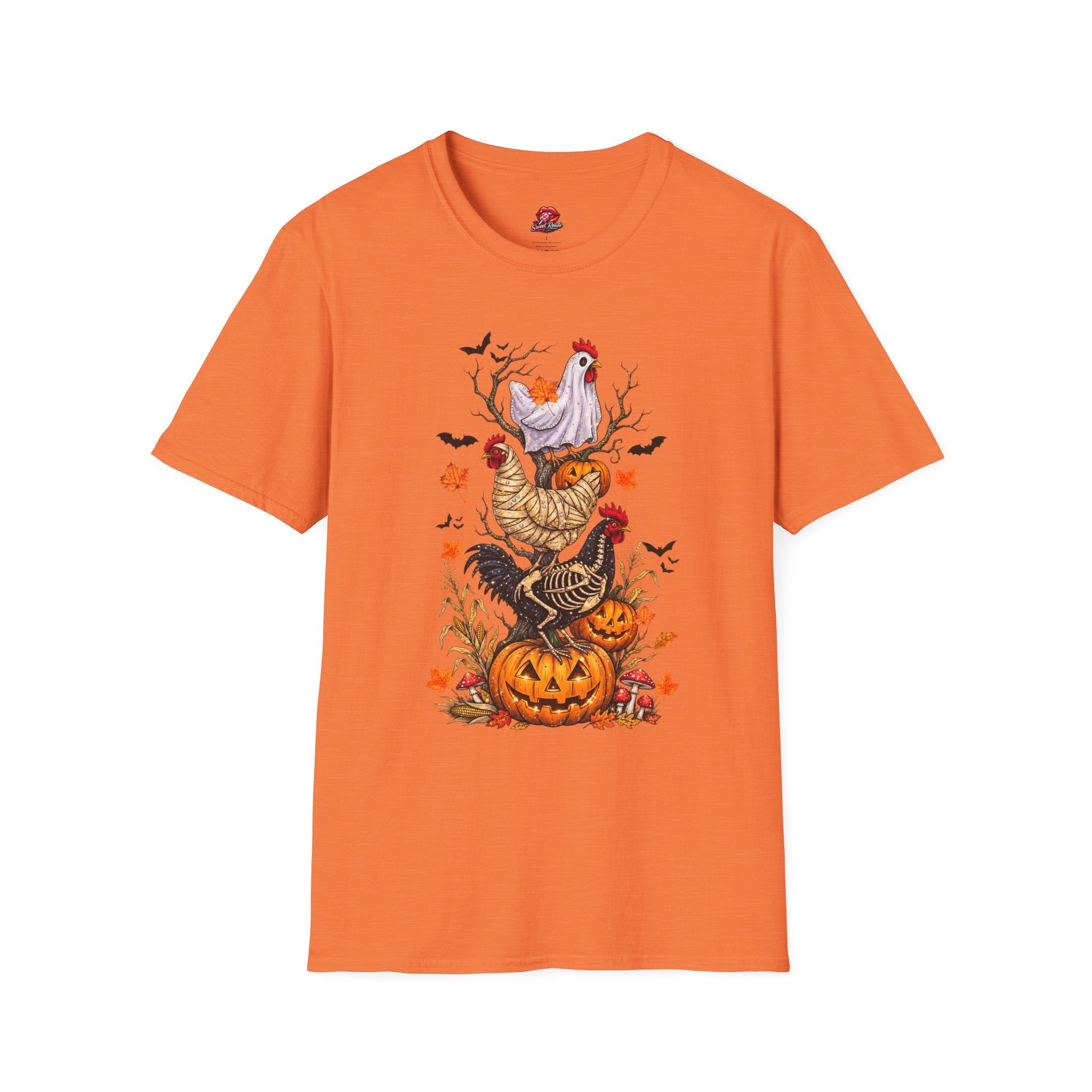 Halloween Chicken Stack T-Shirt