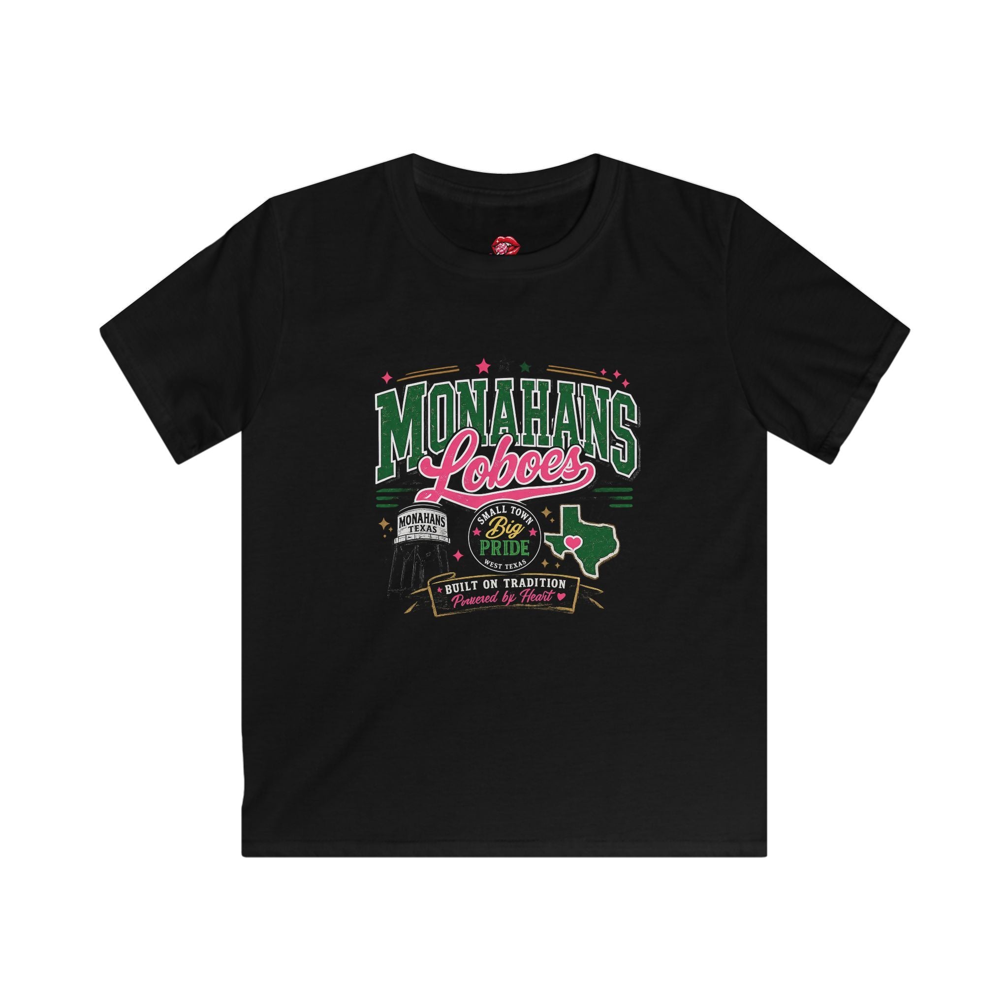 Monahans Loboes Small Town Pride Kids Tee