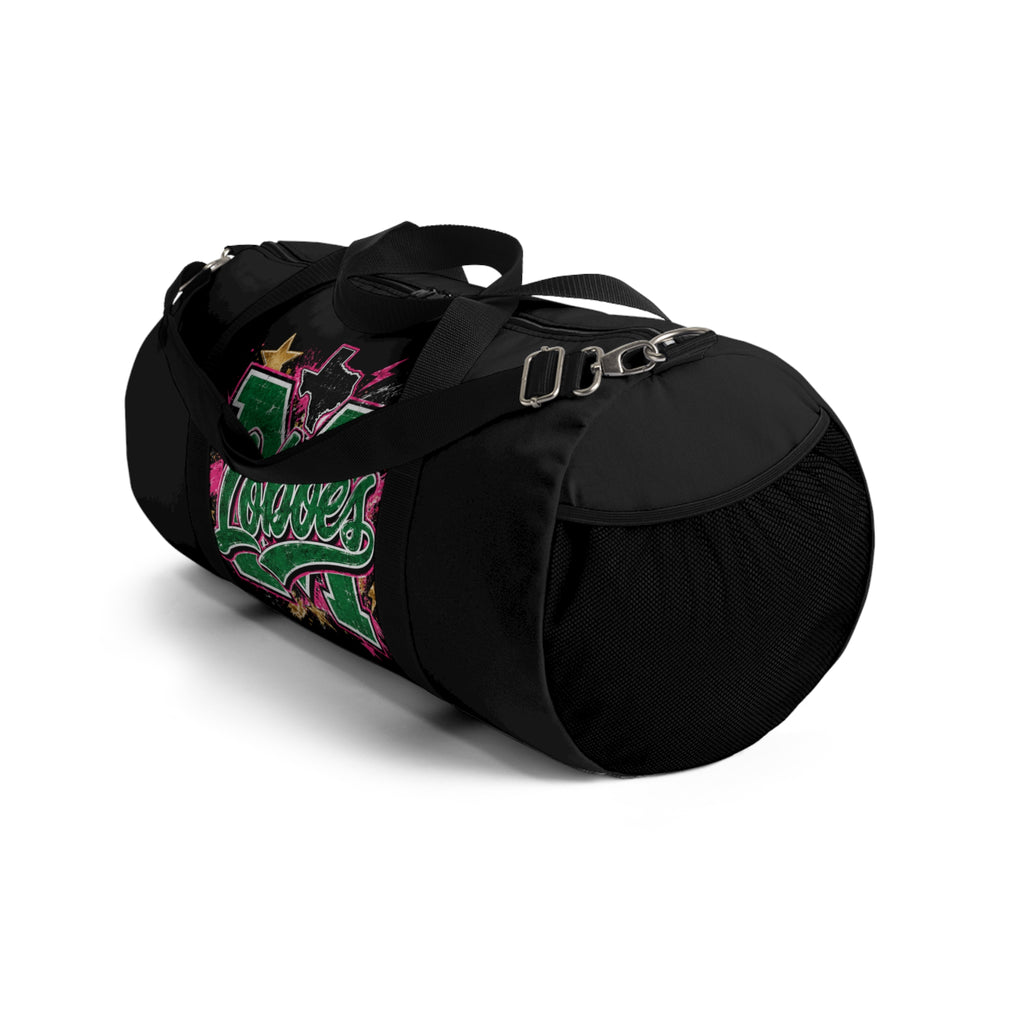 Loboes M Varsity Duffel Travel Bag