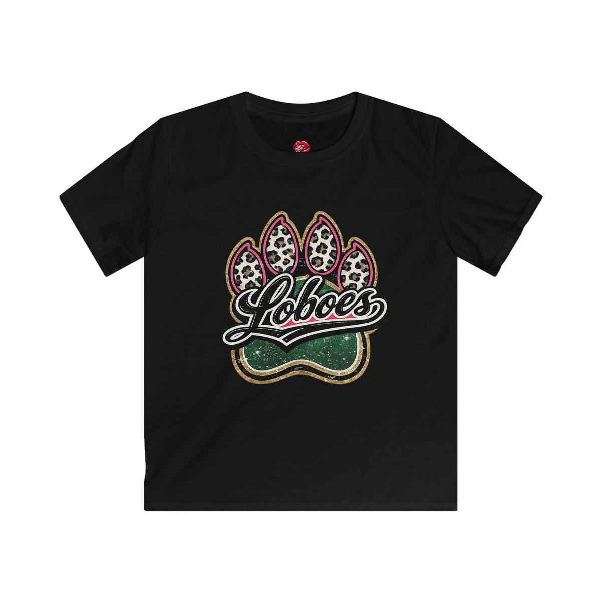 Kids Loboes Paw Print Tee