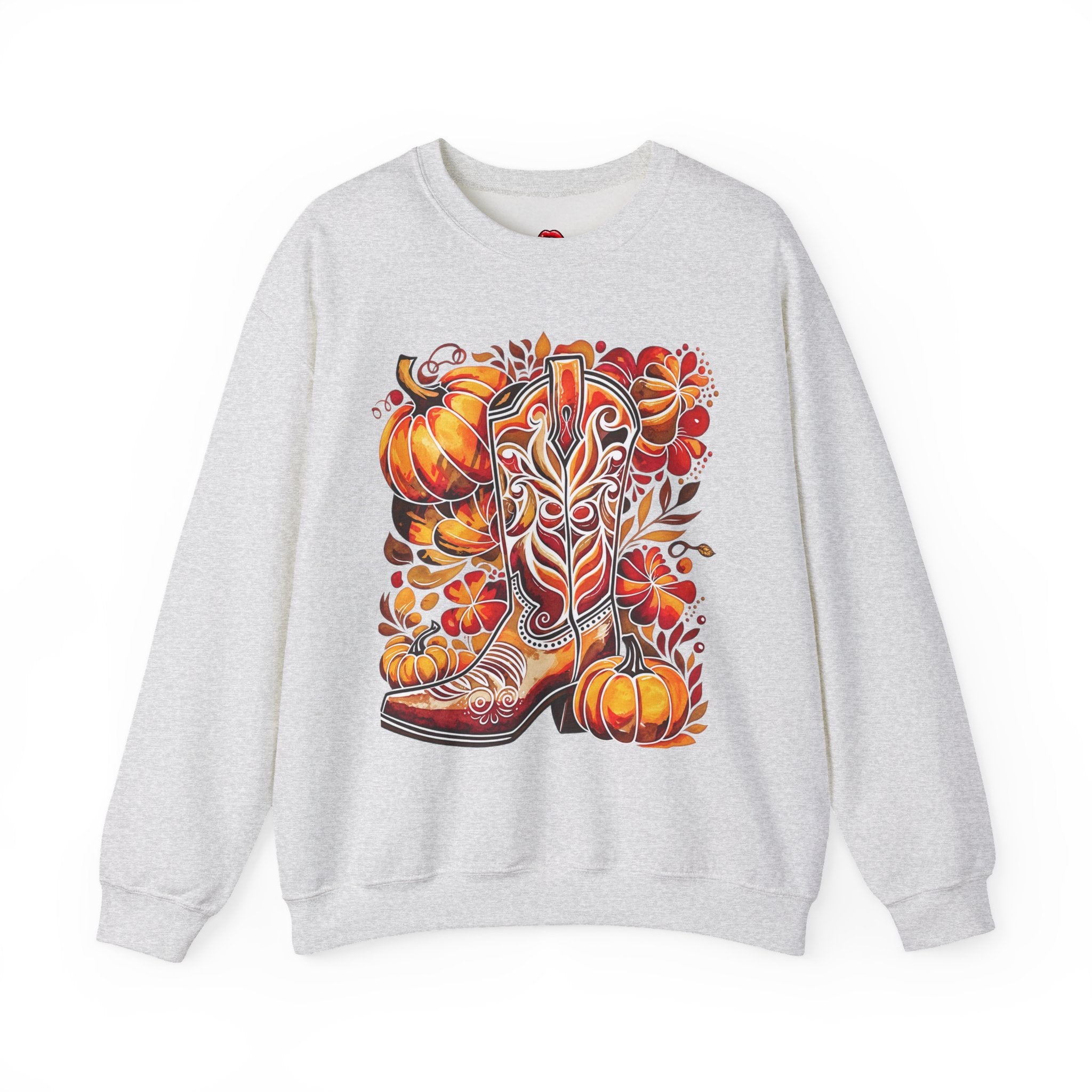 Autumn Cowboy Boot Sweatshirt