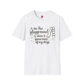 On the Playground Is Where I Spend Most of My Days Teacher T-Shirt | Playground Duty Tee | Recess Teacher Shirt | Elementary School Graphic Tee