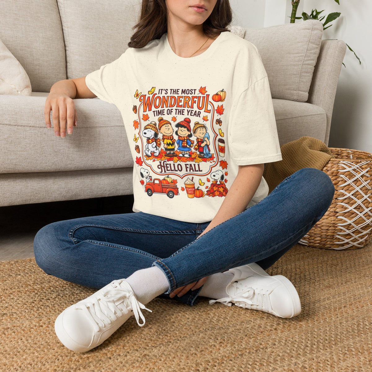 It's the Most Wonderful Time of the Year Peanuts Harvest Tee