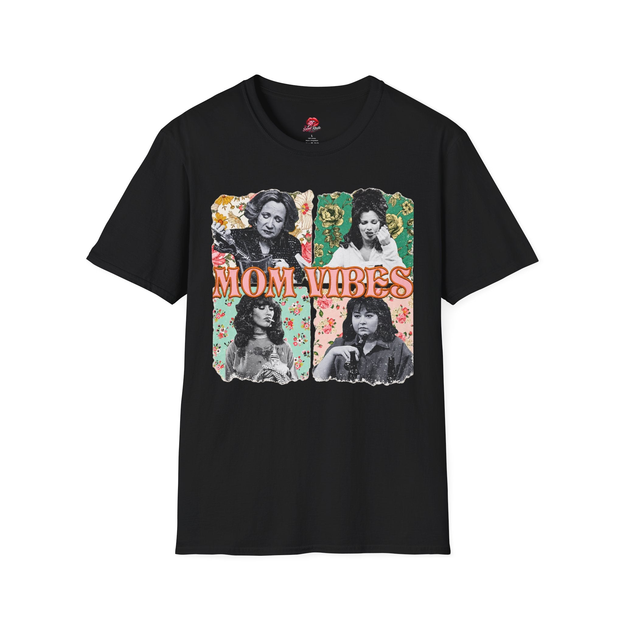 Mom Vibes Graphic T‑Shirt