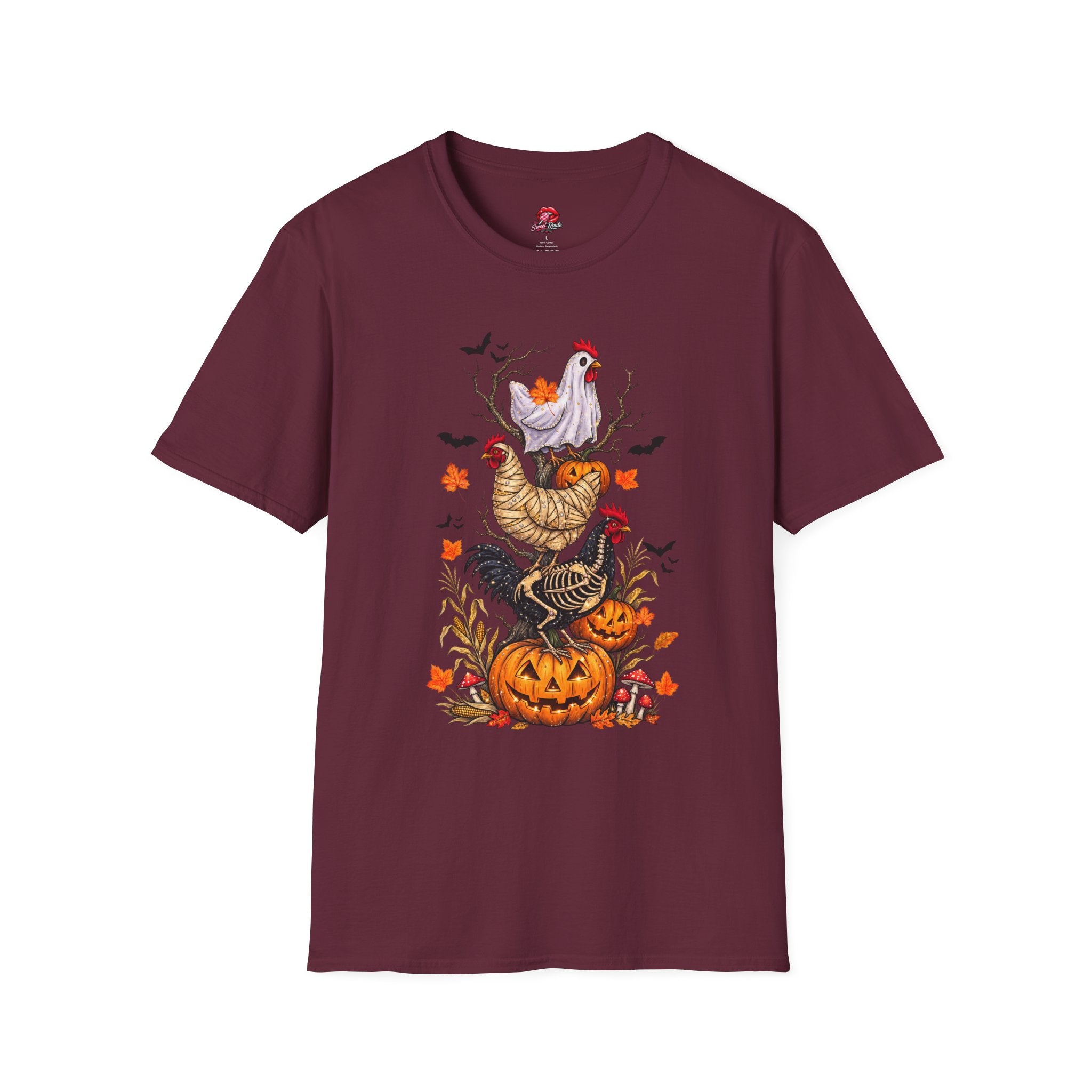 Halloween Chicken Stack T-Shirt