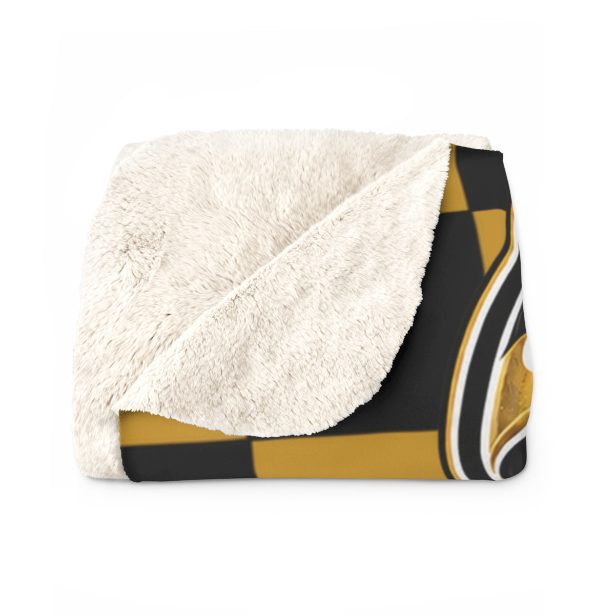 Andrews Mustangs Sherpa Fleece Blanket