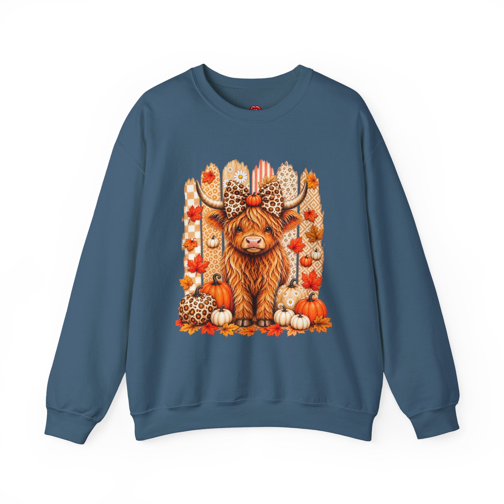 Autumn Highland Cow Sweatshirt