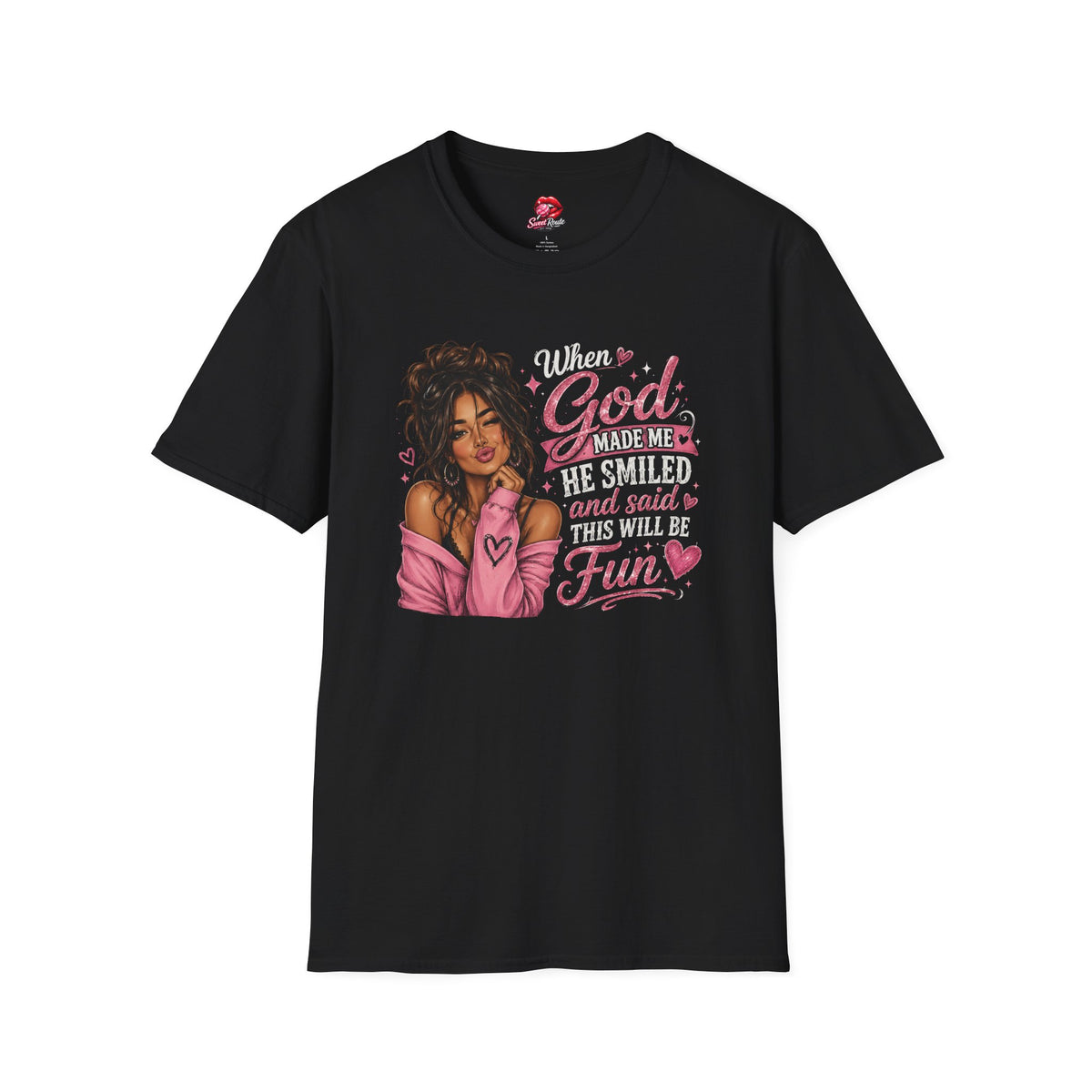 When God Made Me He Smiled T-Shirt