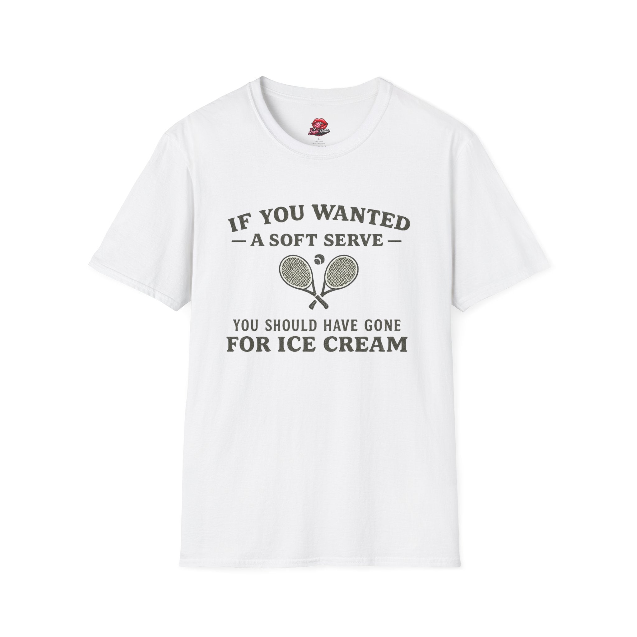 If You Wanted a Soft Serve Tennis TShirt