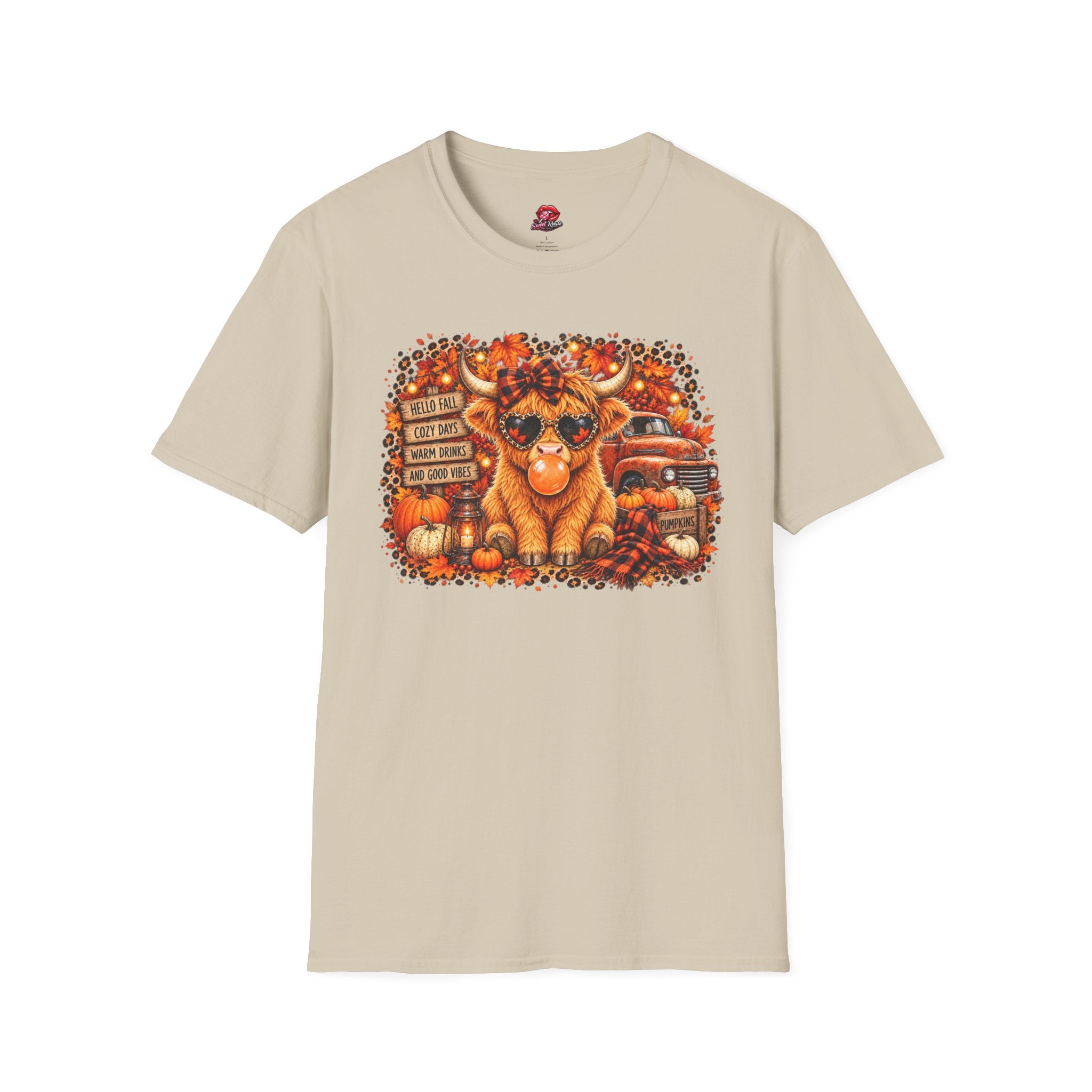Hello Fall, Cozy Days, Warm Drinks Autumn Tee