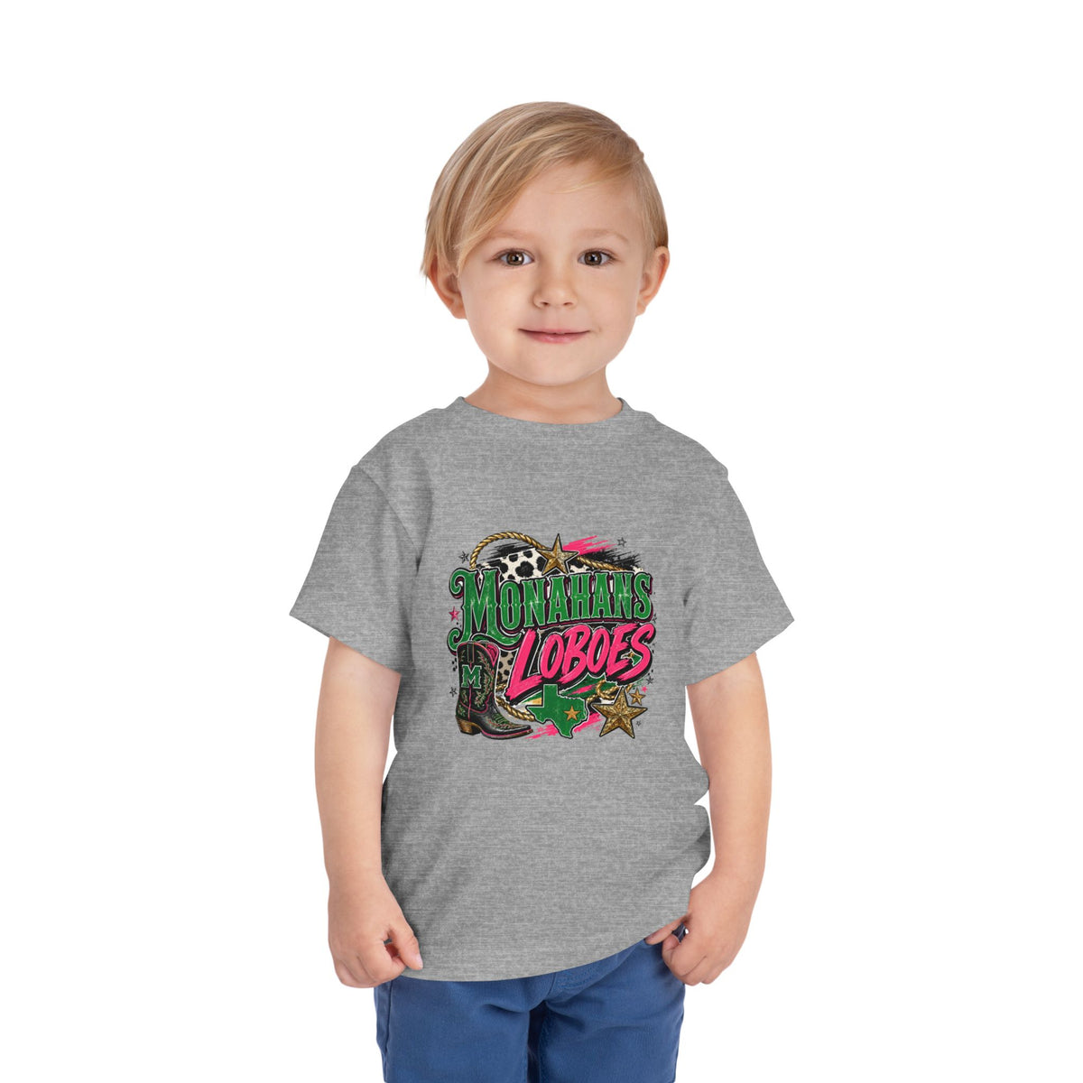 Toddler Tee — Monahans Loboes Western Shirt