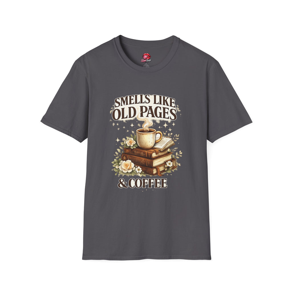 Smells Like Old Pages & Coffee T-Shirt