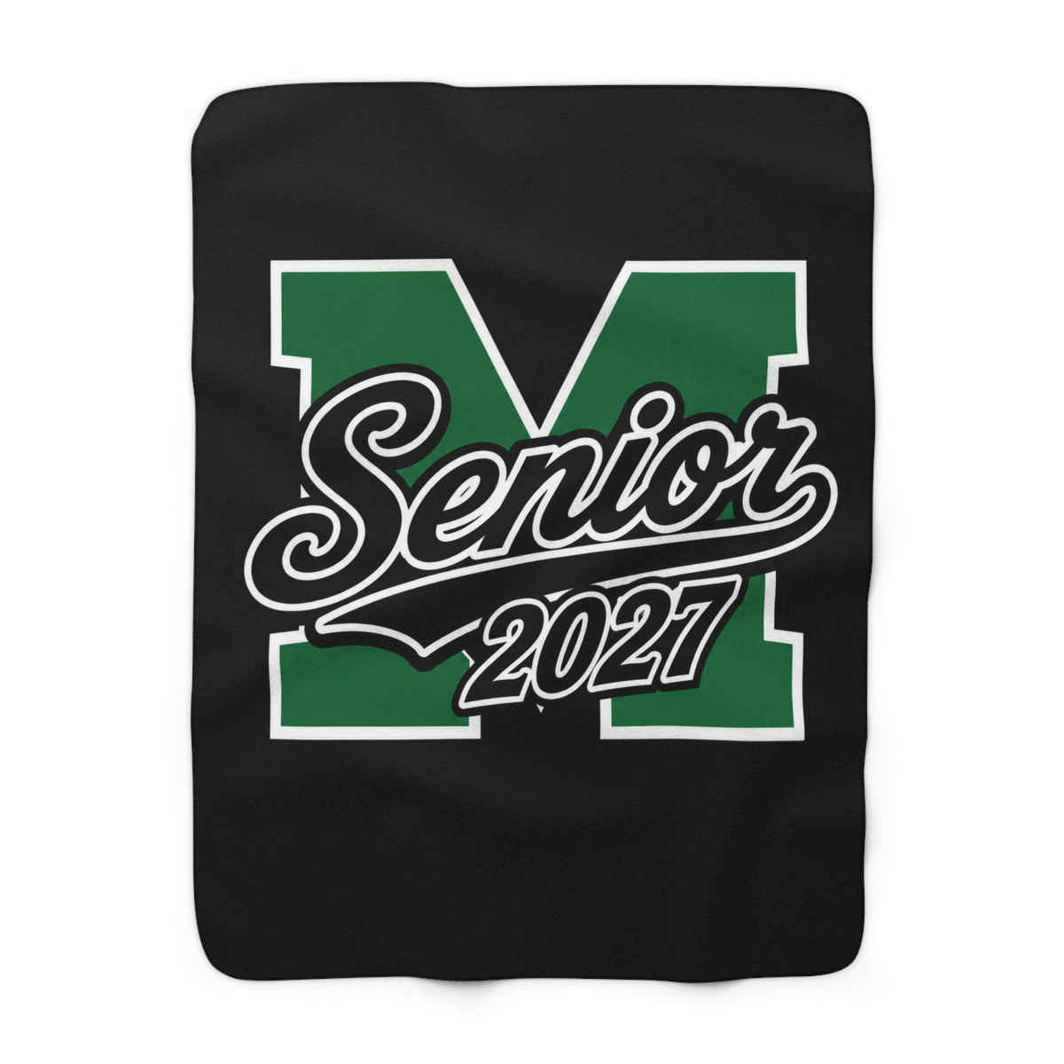Senior 2027 Sherpa Stadium Blanket