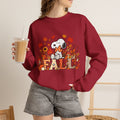 Fall Snoopy Crewneck Sweatshirt
