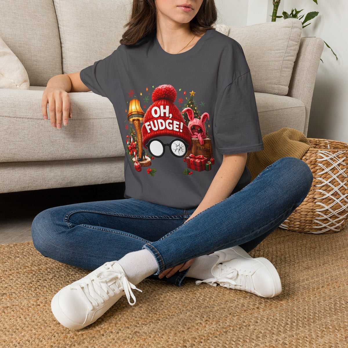 Oh, Fudge! Christmas Movie Quote T-Shirt