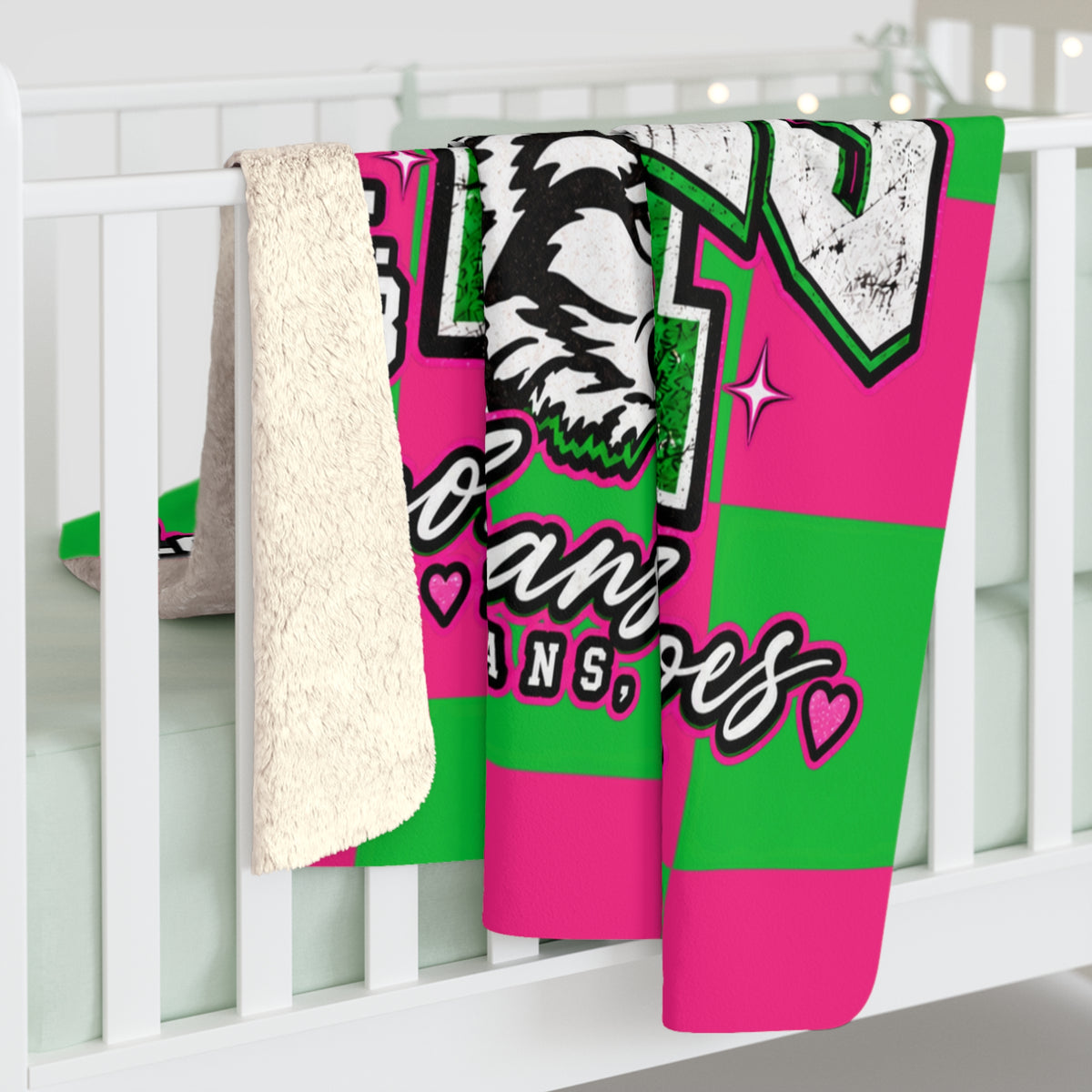 Monahans Loboes Sherpa Fleece Blanket
