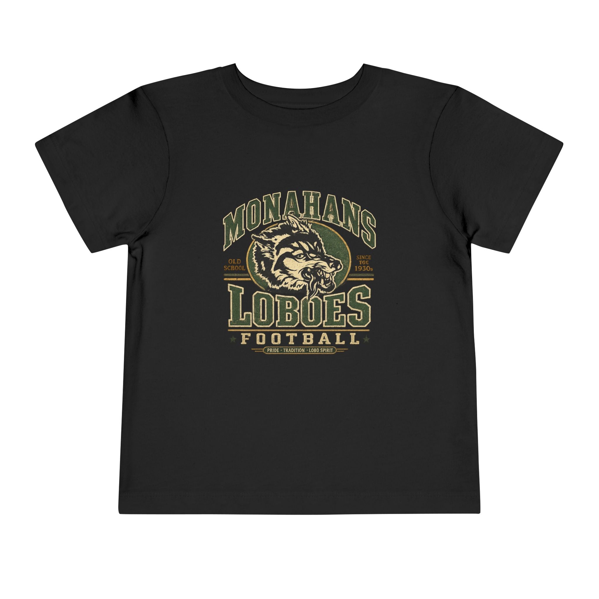 Monahans Loboes Toddler Football Tee
