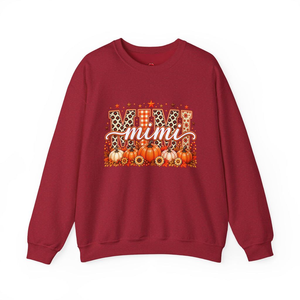 Mimi Fall Pumpkin Crewneck Sweatshirt