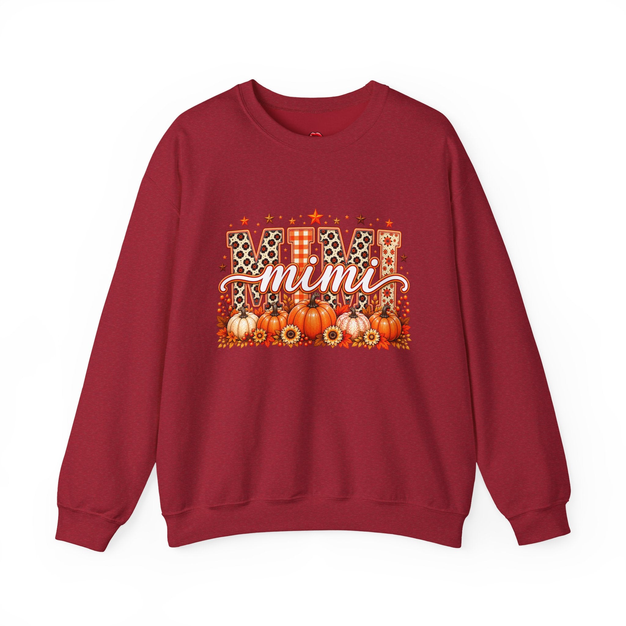 Mimi Fall Pumpkin Crewneck Sweatshirt