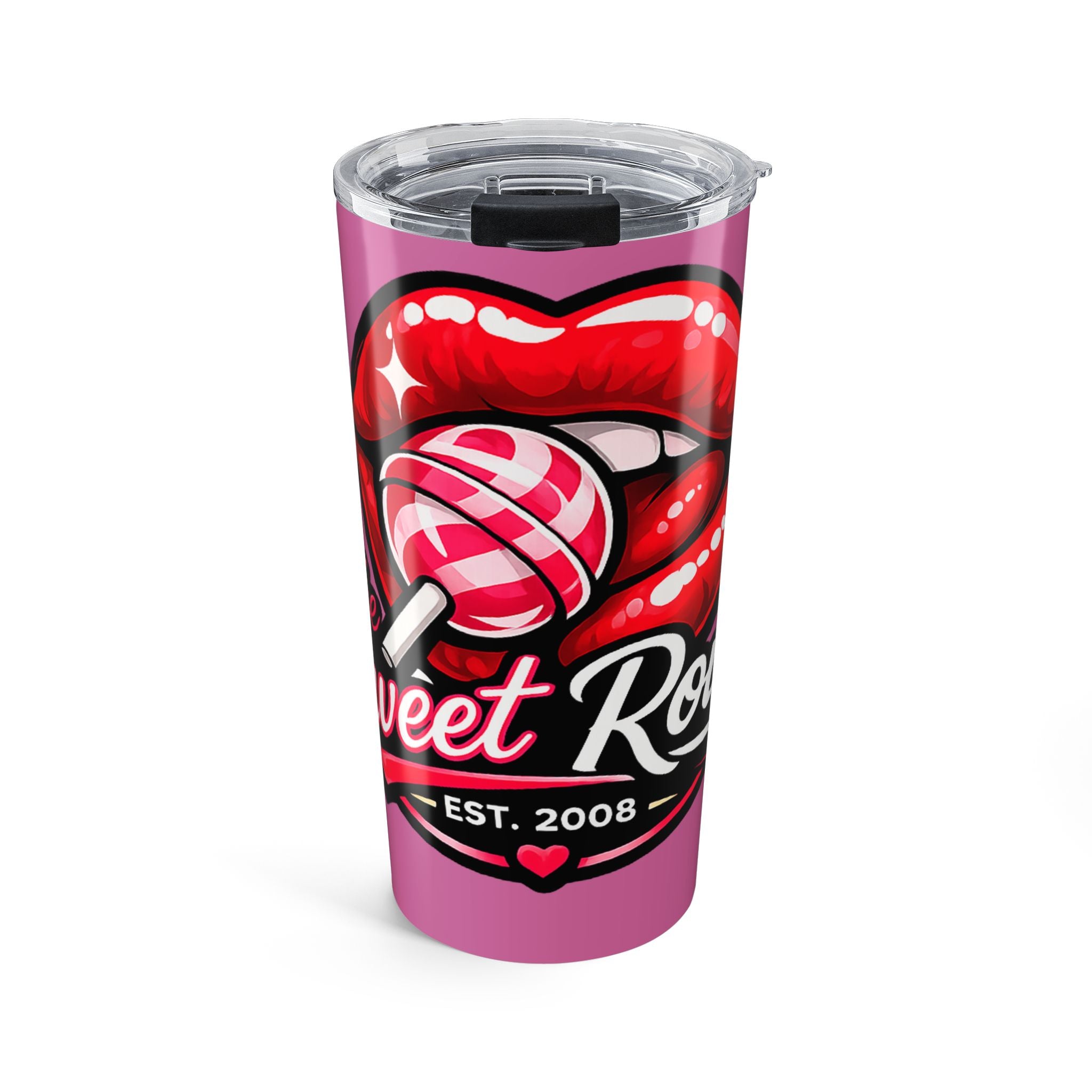 Sweet Route Pink Logo Tumbler 20oz