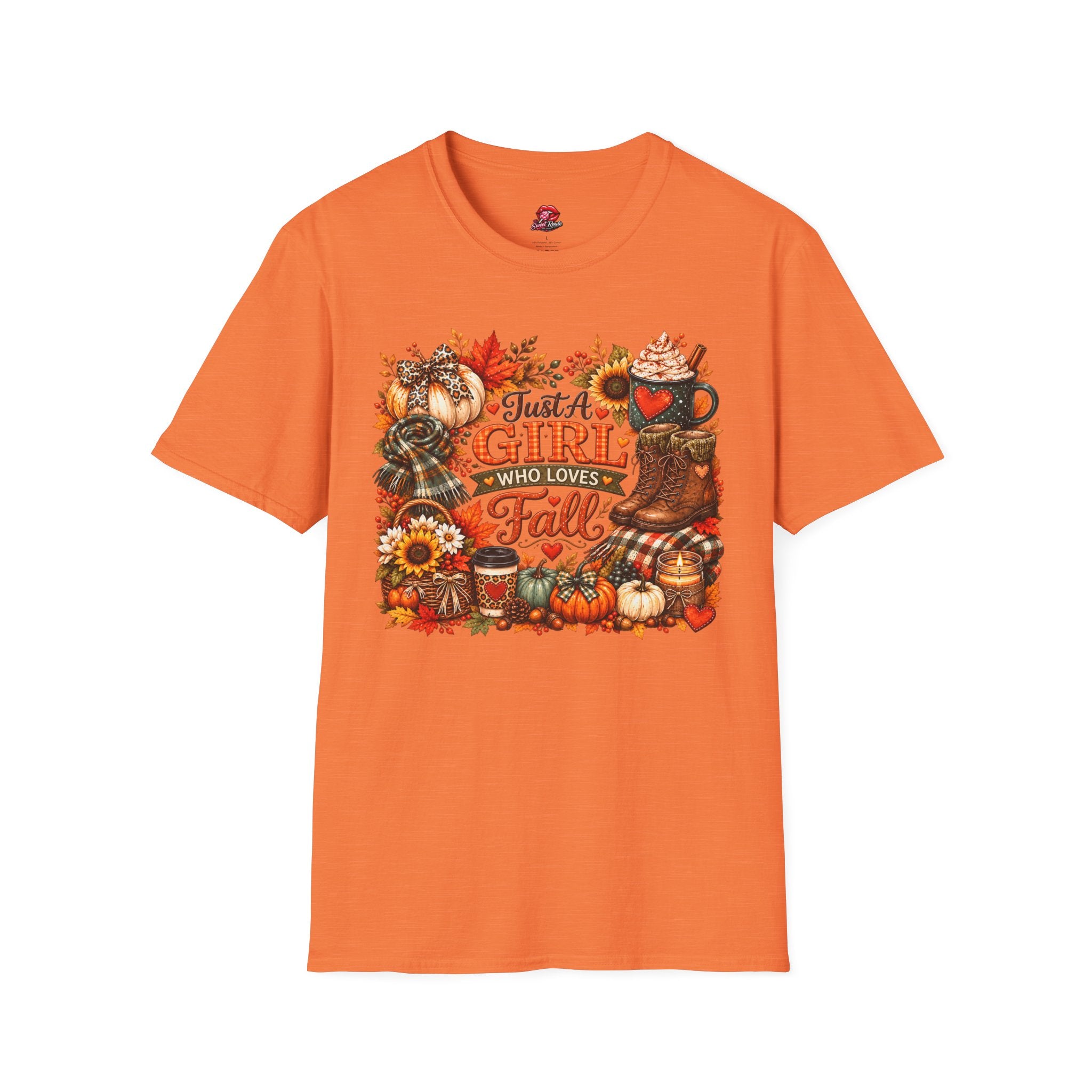 Just A Girl Who Loves Fall Tee