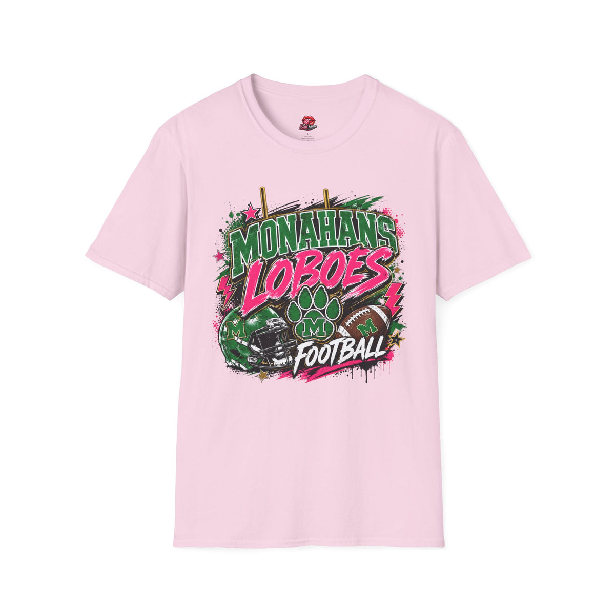 Monahans Loboes Football T-Shirt