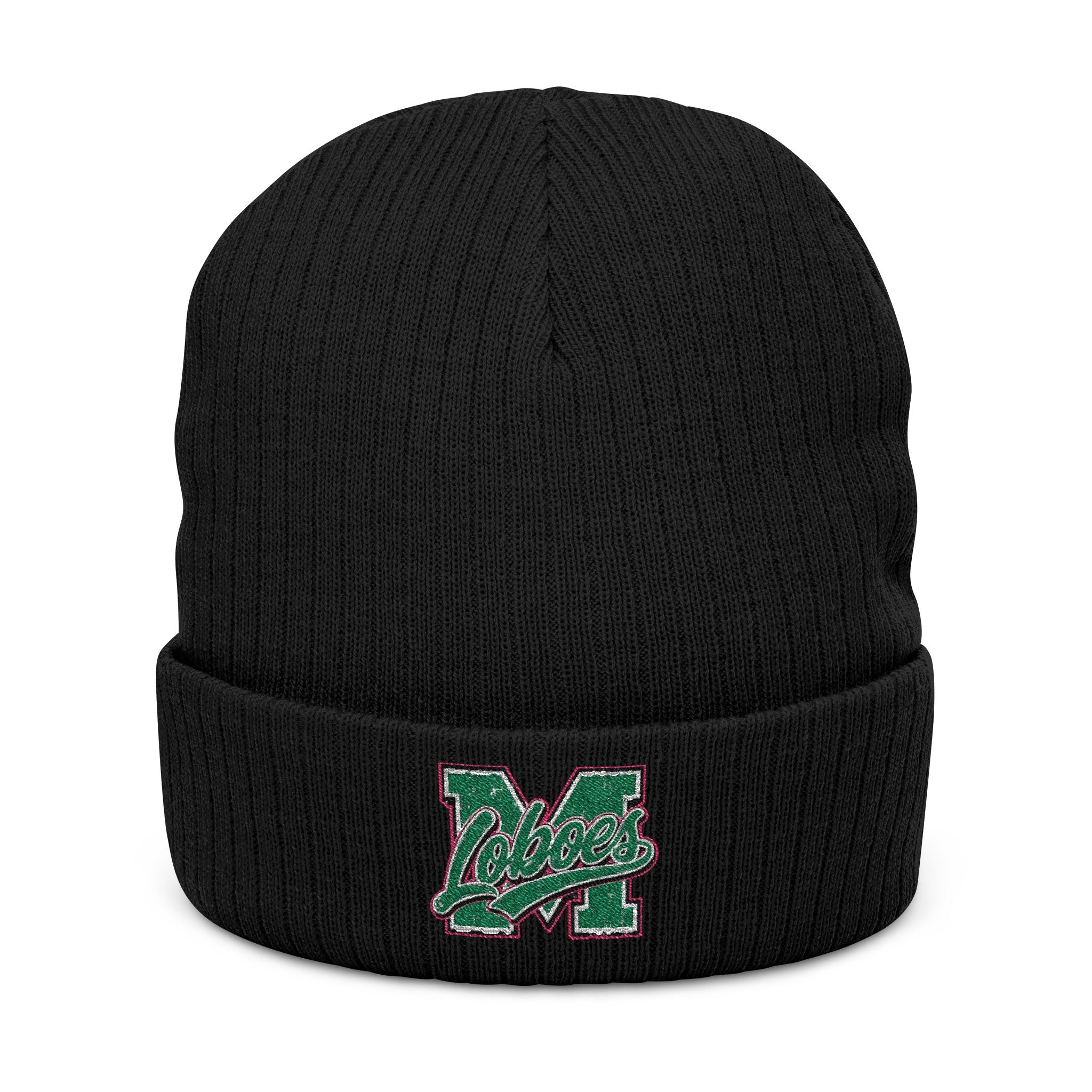 Ribbed Knit Monahans Loboes Beanie