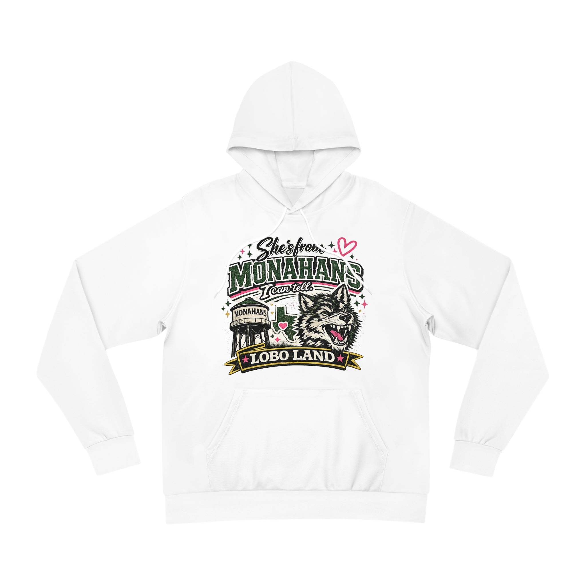 Lobo Land Monahan's Vintage Graphic Hoodie