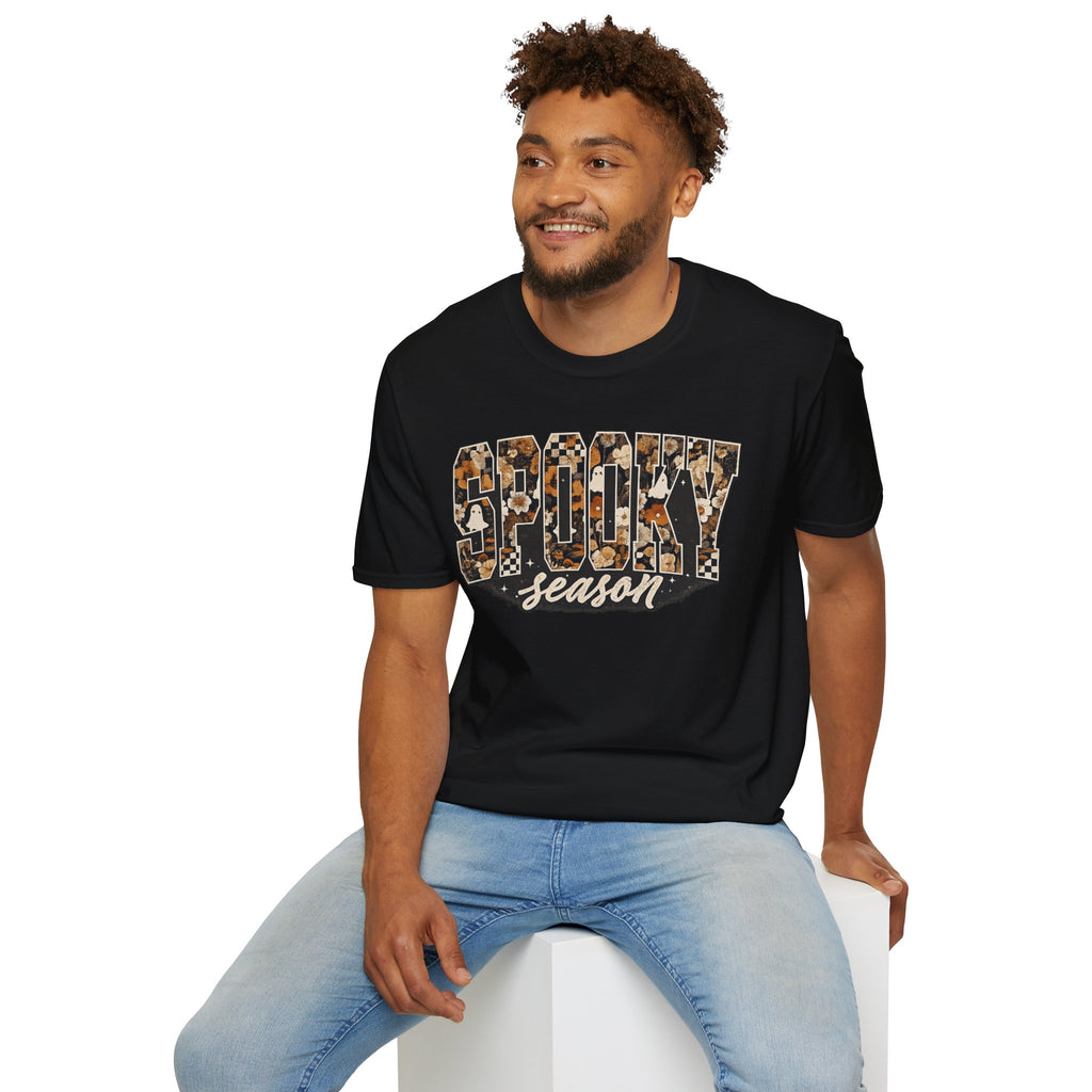 Spooky Season  Leopard Ghost T-Shirt | Trendy Fall Shirt For Women | Spooky Season Tee