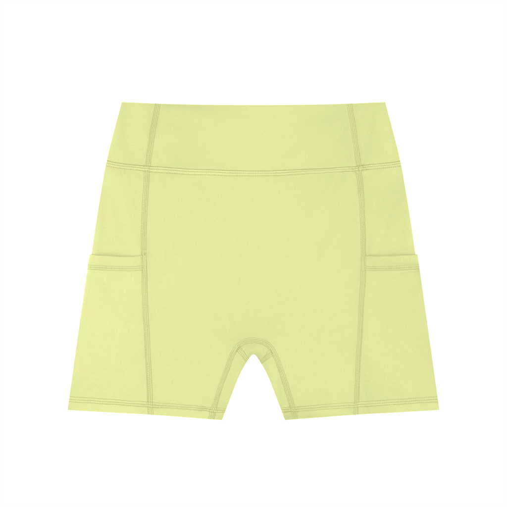 Sweet Route Women's High-Waisted Pocket Biker Shorts