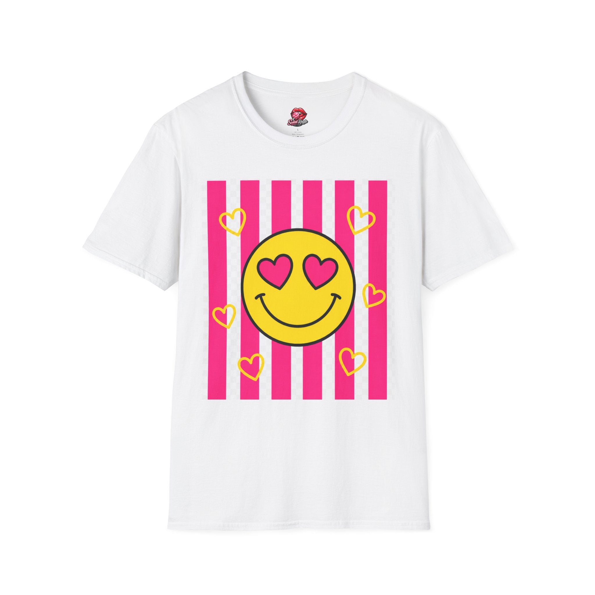 Heart Eyes Smiley T-Shirt