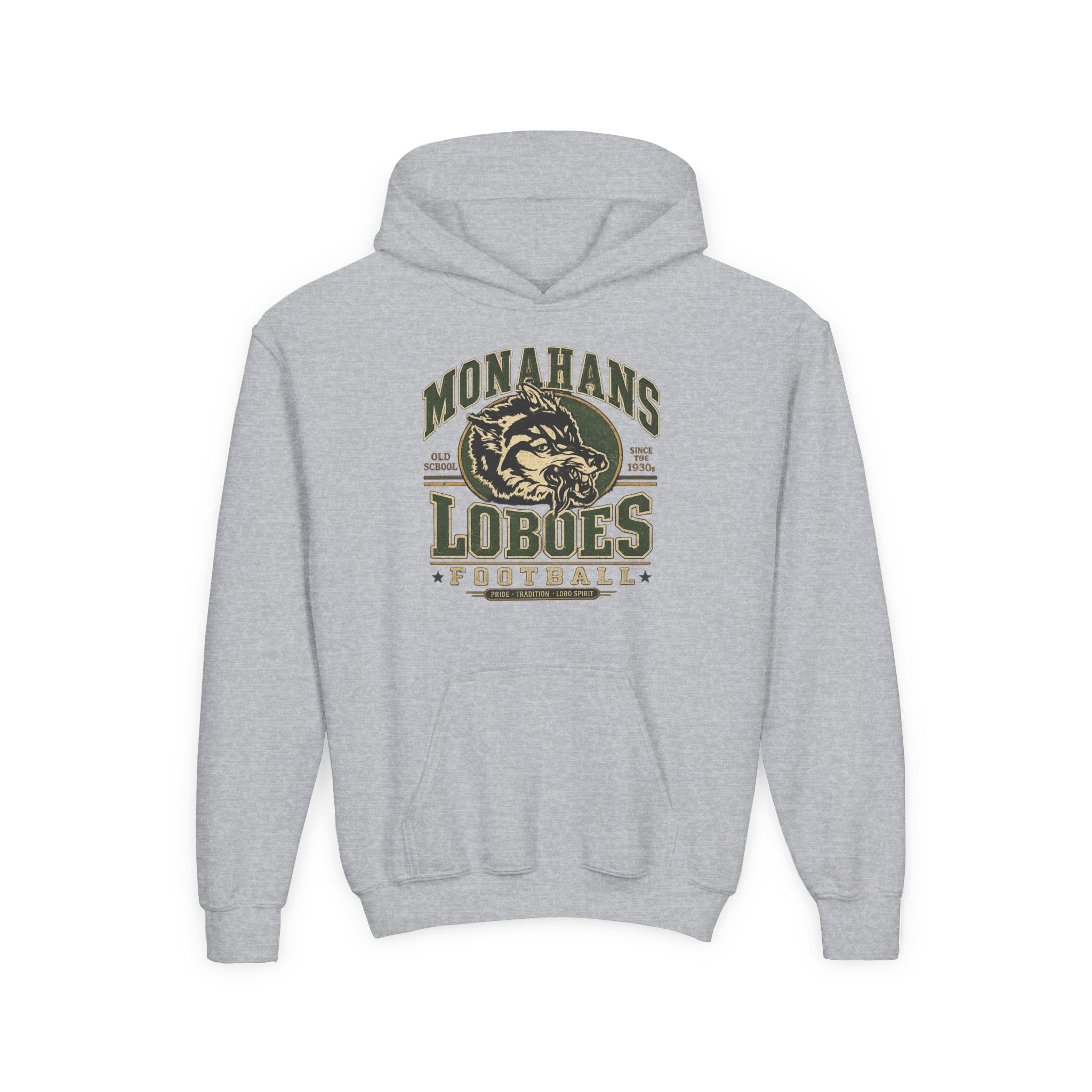Retro Loboes Youth Hoodie