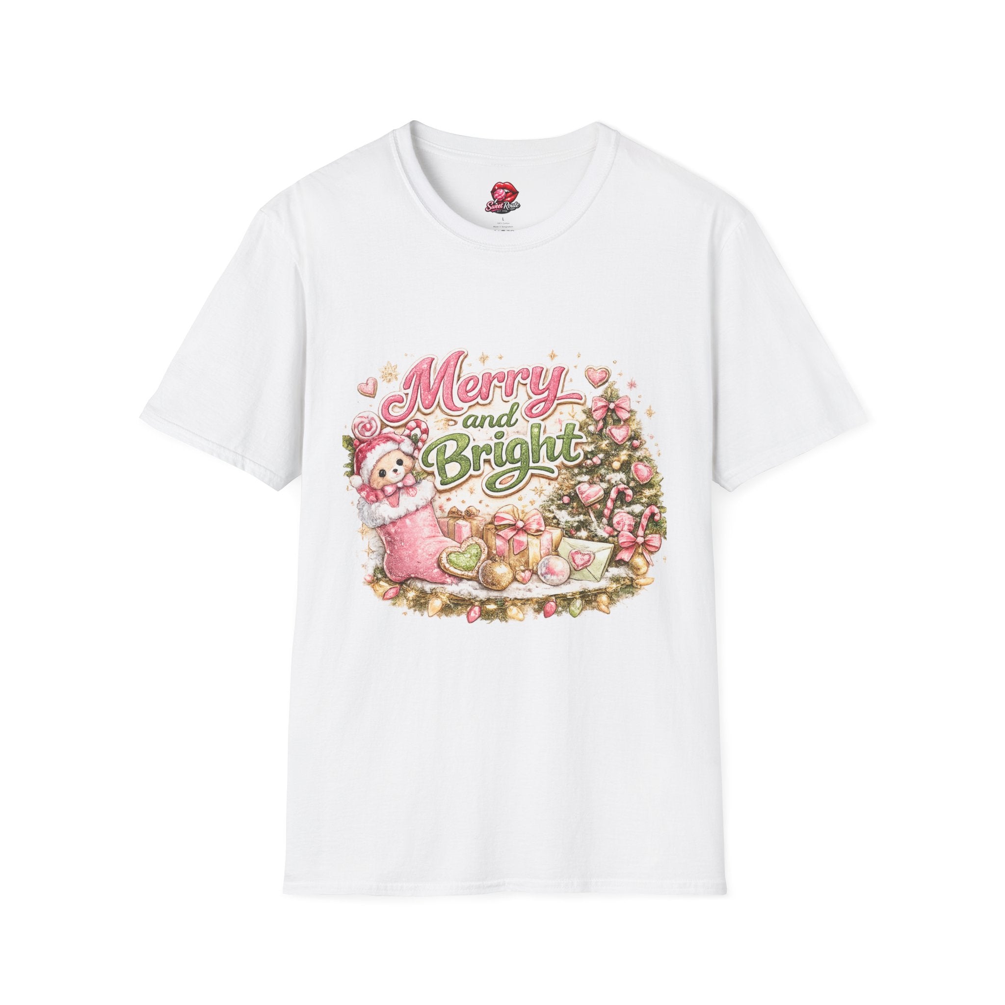 Merry and Bright Christmas Tee