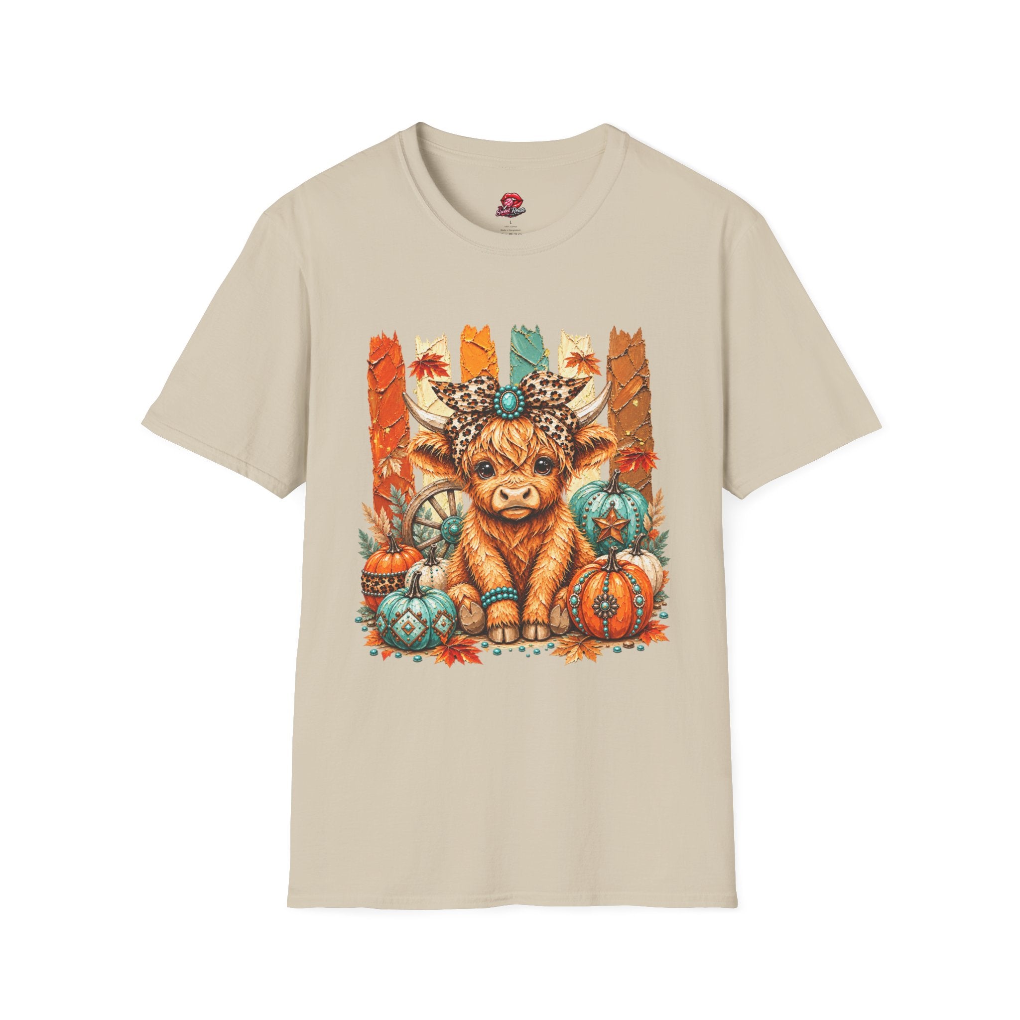 Autumn Highland Cow T-Shirt