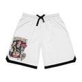 Summerween' Retro Horror Basketball Shorts