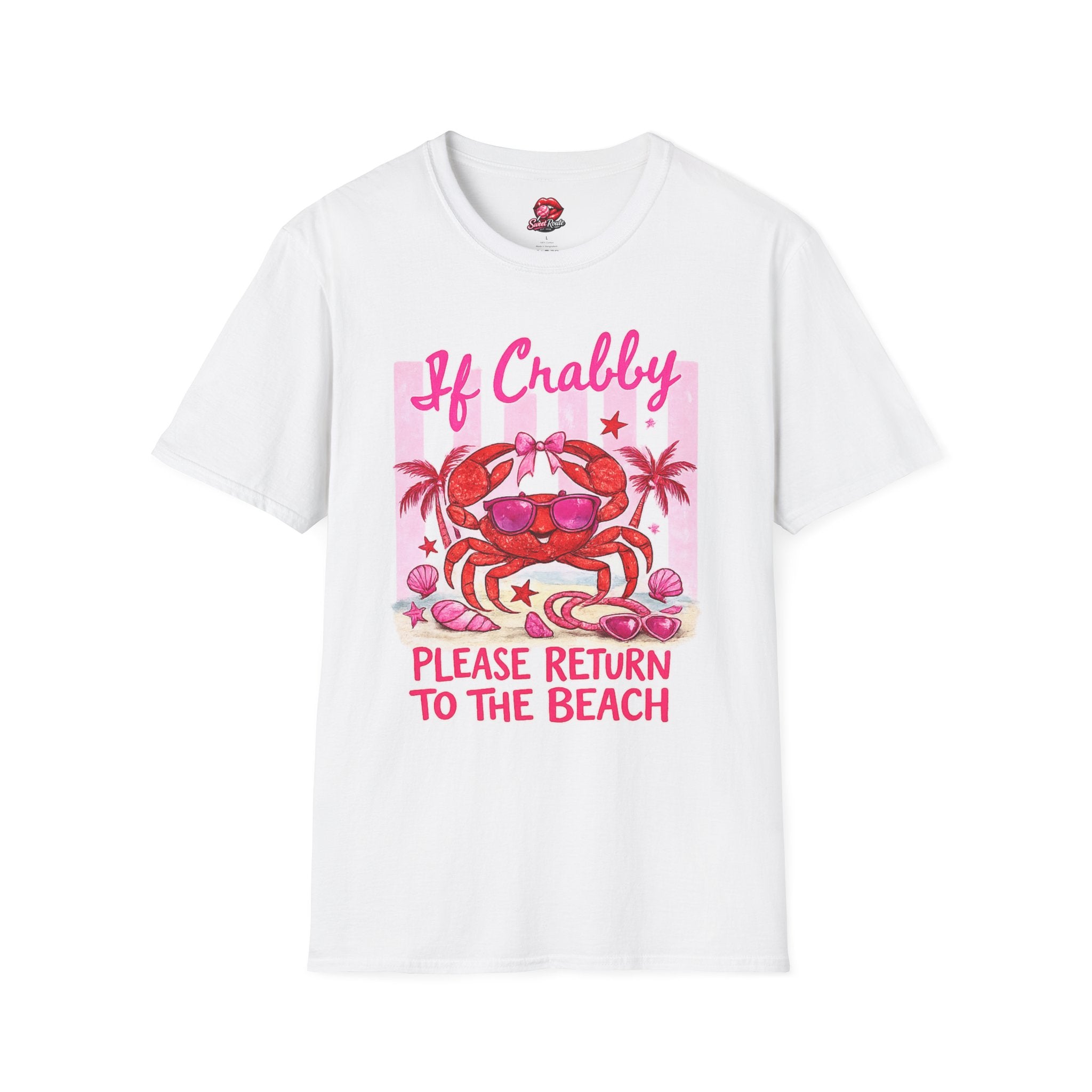 If Crabby Please Return To The Beach T-Shirt