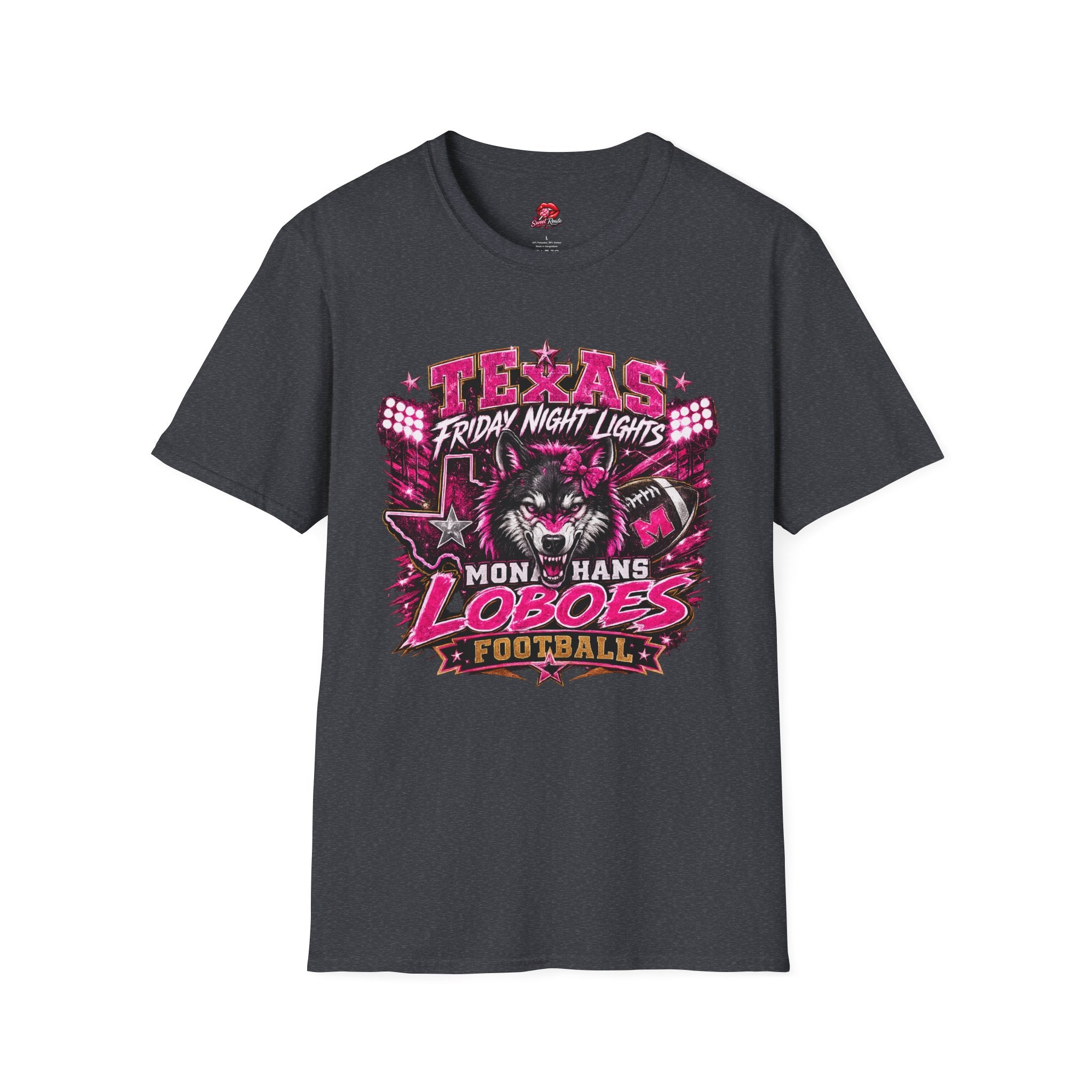 Texas Friday Night Lights "Loboes" Football Graphic Tee
