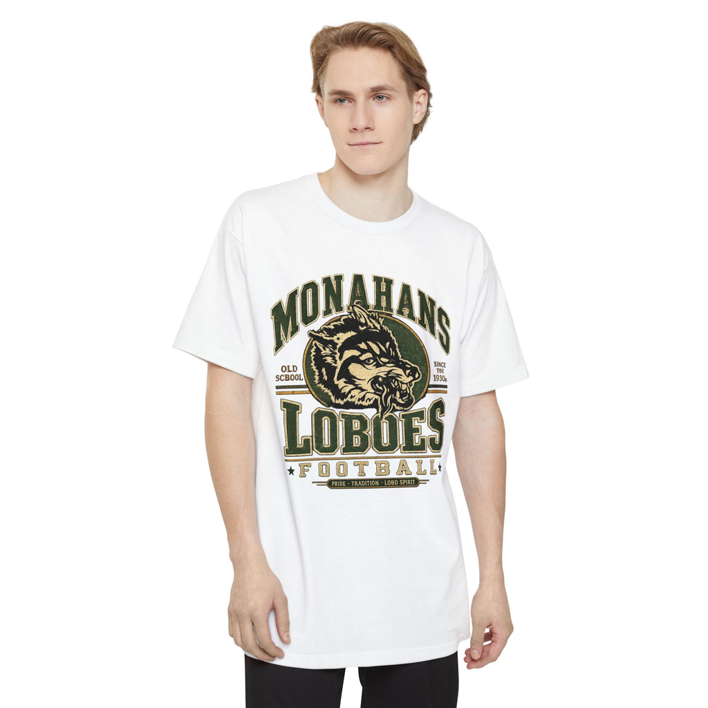 Monahans Loboes Football  Tall T-Shirt