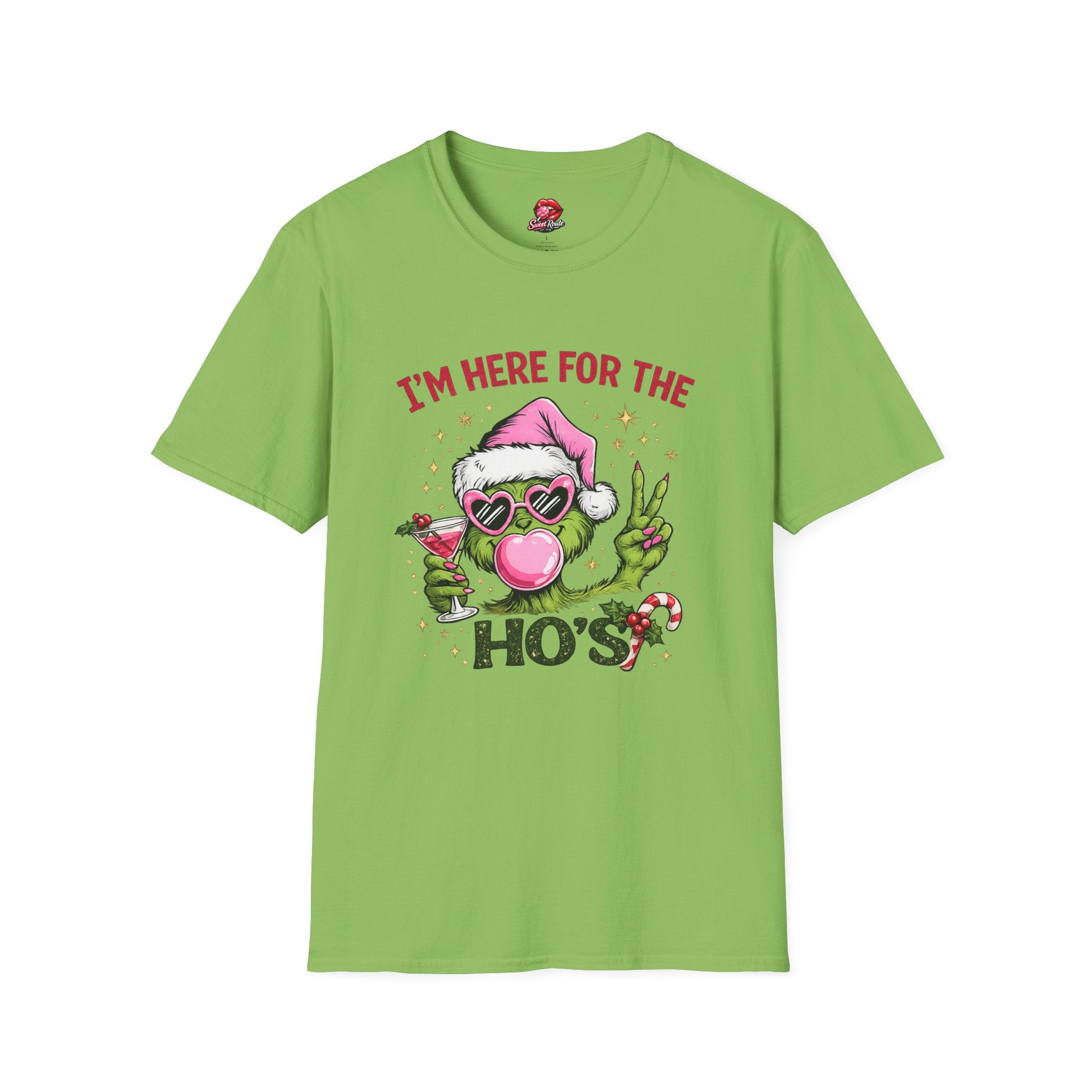 I’m Here for the Ho’s Funny Holiday Tee