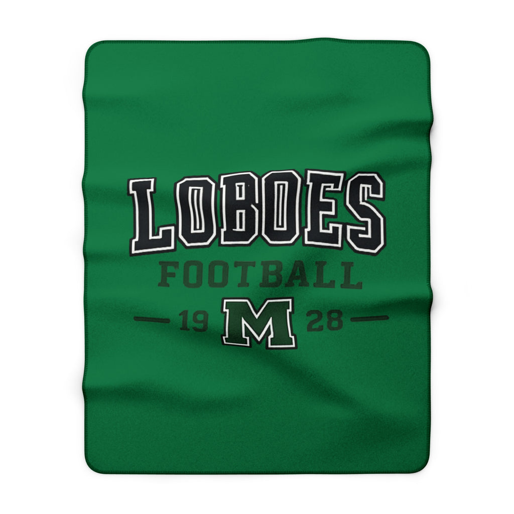 Loboes Football Vintage Collegiate Throw