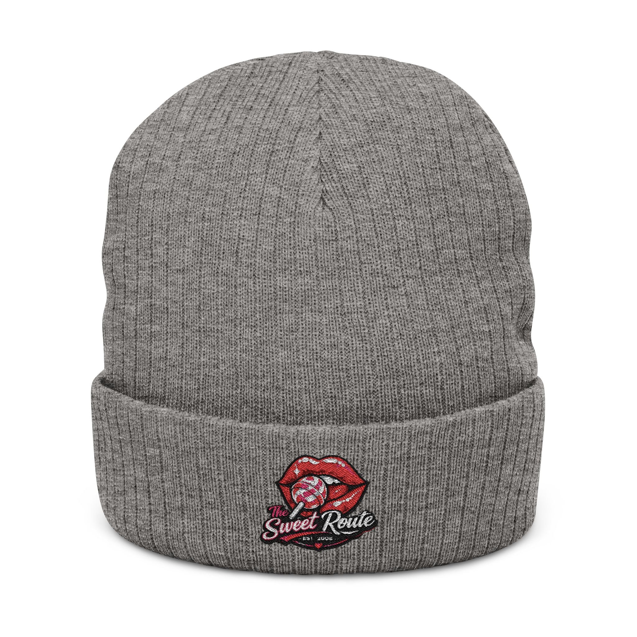 Sweet Route Embroidered Beanie
