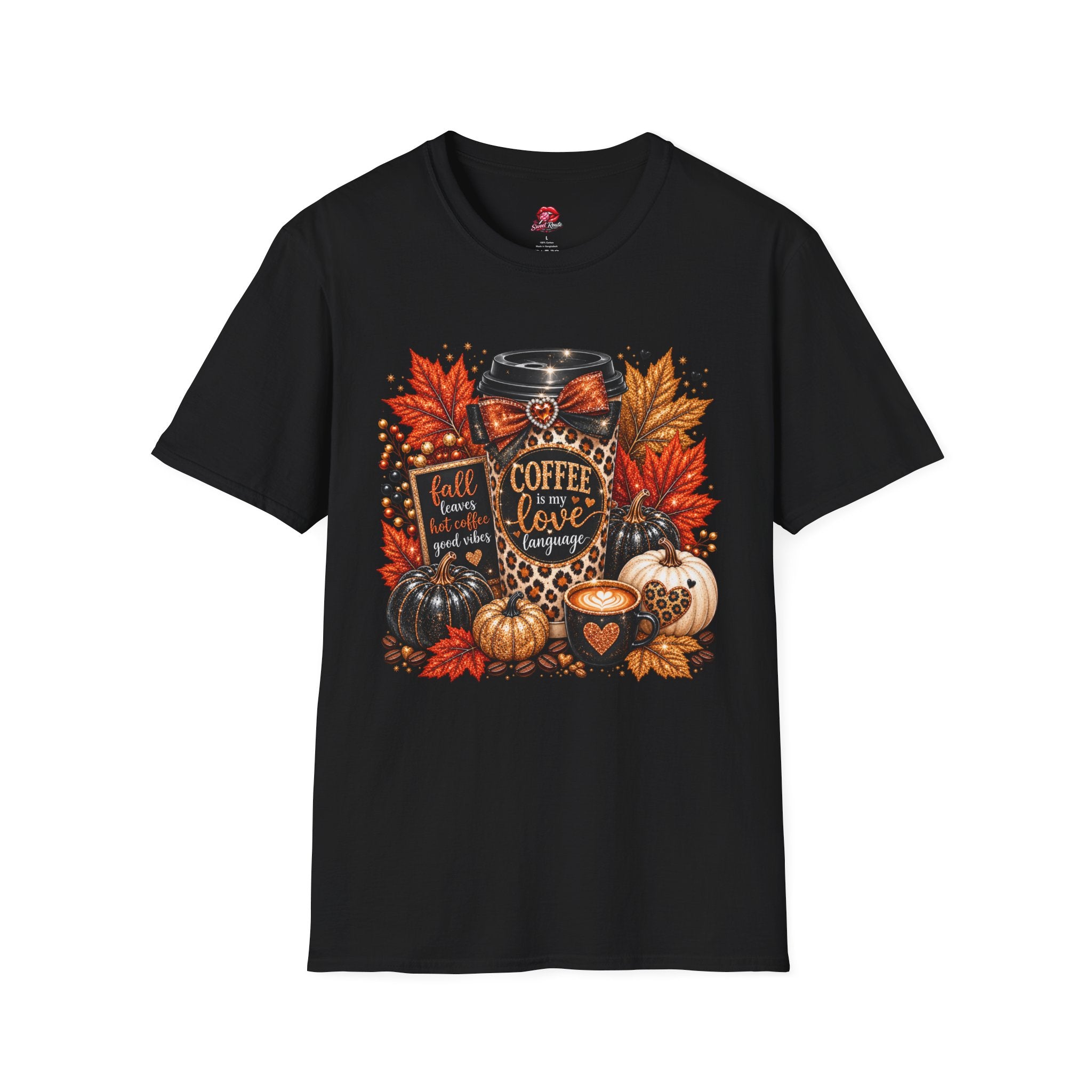 Coffee Is My Love Language Fall T-Shirt