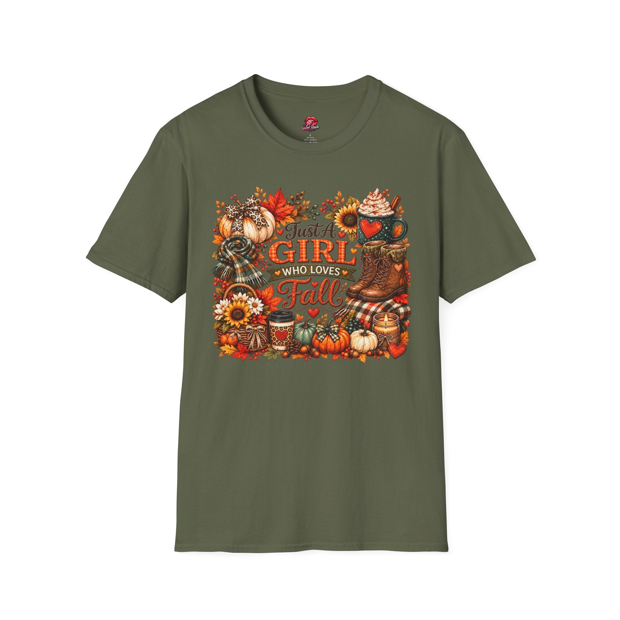 Just A Girl Who Loves Fall Tee