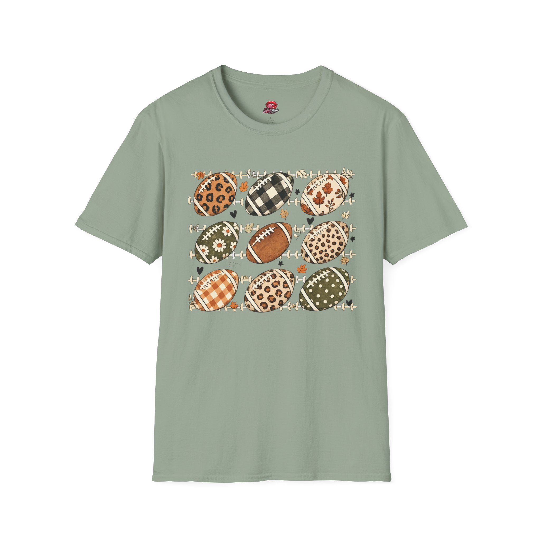 Football Patchwork T‑Shirt