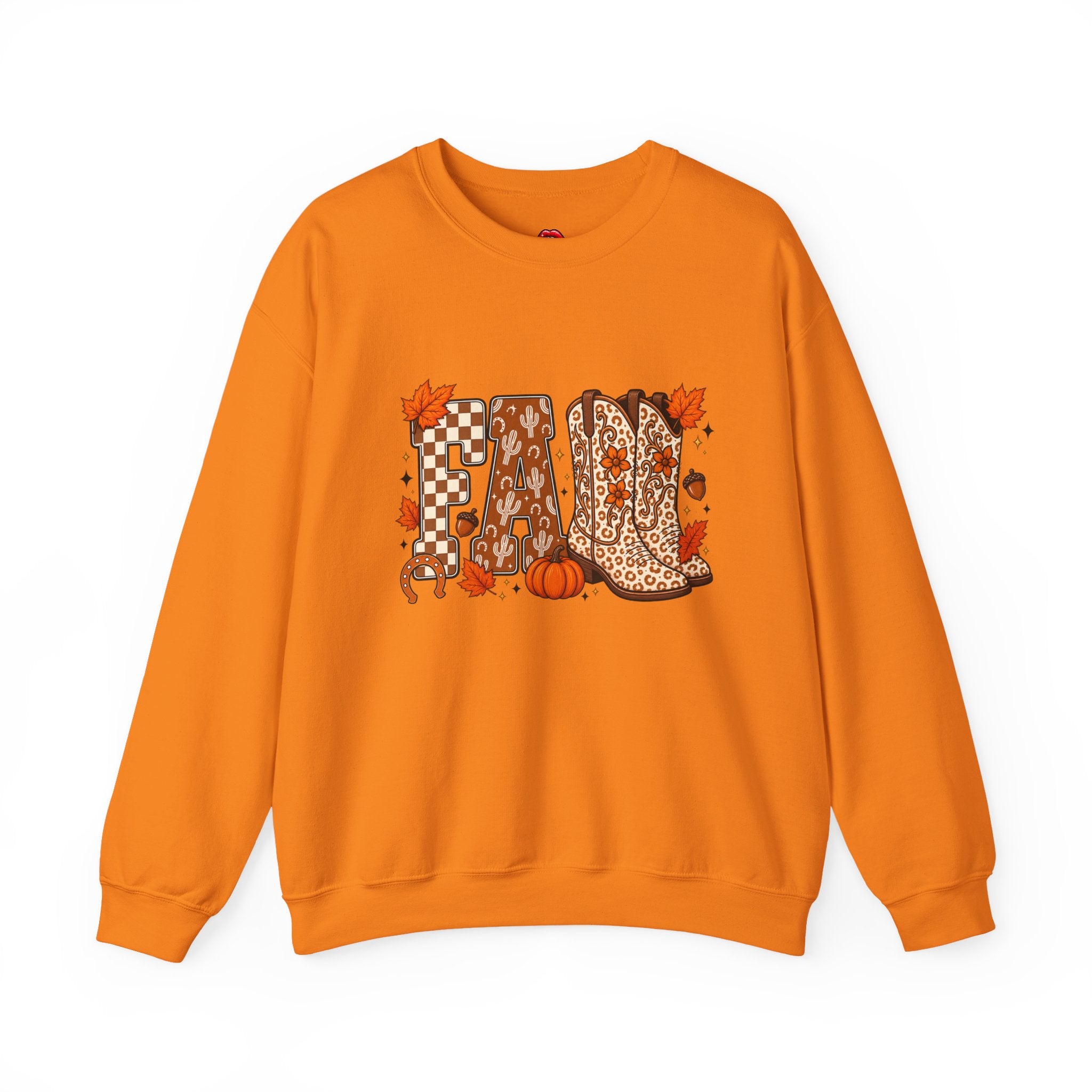 Fall Cowgirl Crewneck Sweatshirt